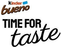 Paraqitja e markës Kinder bueno TIME FOR taste