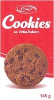 Paraqitja e markës Pionir Cookies sa čokoladom