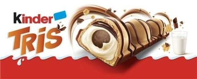 Paraqitja e markës Kinder TRIS