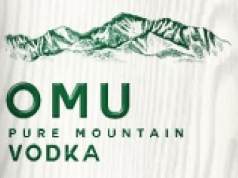 Paraqitja e markës OMU PURE MOUNTAIN VODKA