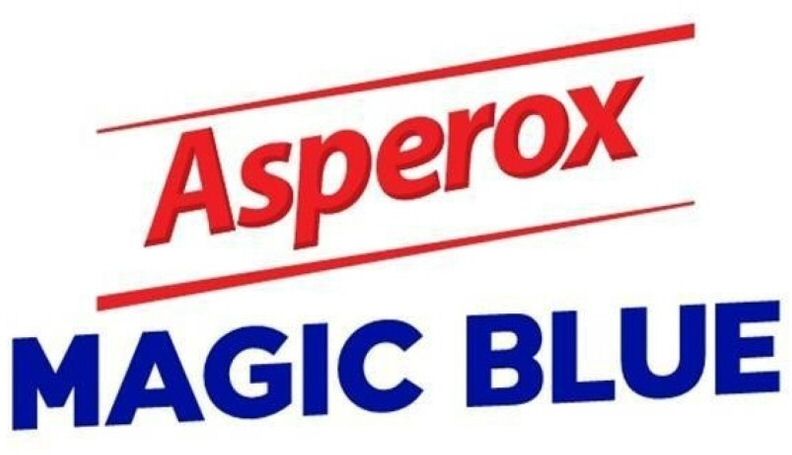 Paraqitja e markës Asperox MAGIC BLUE