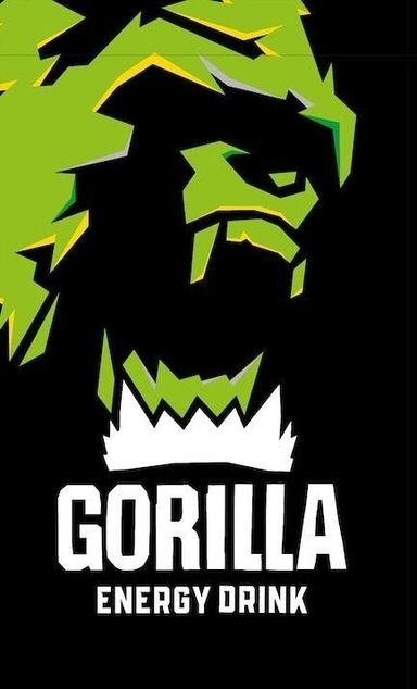 Paraqitja e markës GORILLA ENERGY DRINK