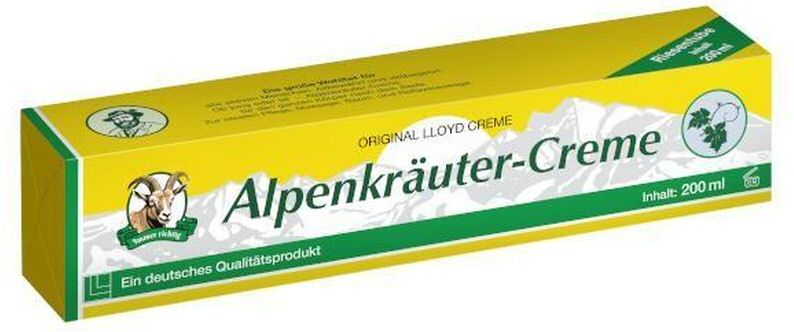 Paraqitja e markës Alpenkräuter-Creme