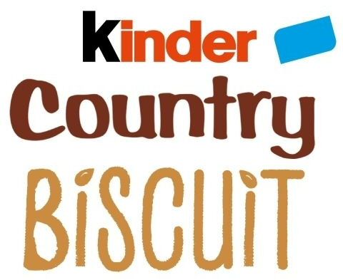 Paraqitja e markës Kinder Country BISCUIT