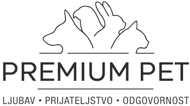 Paraqitja e markës PREMIUM PET LJUBAV • PRIJATELJSTVO • ODGOVORNOST