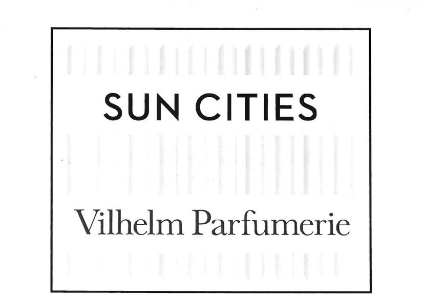 Paraqitja e markës SUN CITIES Vilhelm Parfumerie