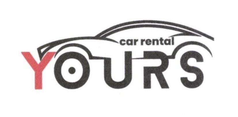 Paraqitja e markës YOURS car rental