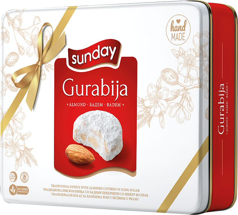 Paraqitja e markës sunday Gurabija