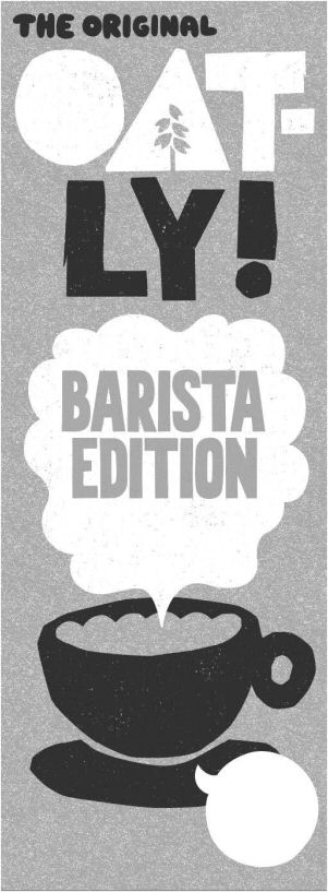 Paraqitja e markës THE ORIGINAL OAT-LY! BARISTA EDITION