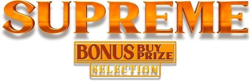 Paraqitja e markës SUPREME BONUS BUY PRIZE SELECTION