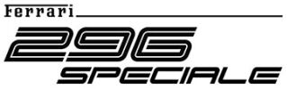 Paraqitja e markës FERRARI 296 SPECIALE