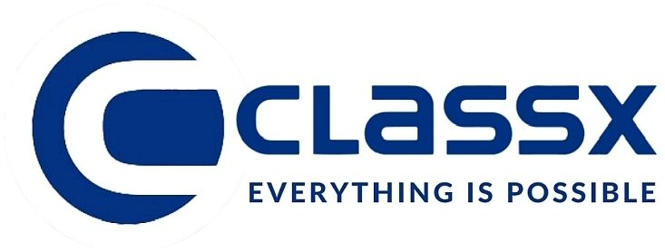 Paraqitja e markës CLASSX EVERYTHING IS POSSIBLE
