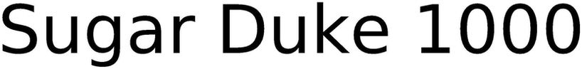 Paraqitja e markës Sugar Duke 1000