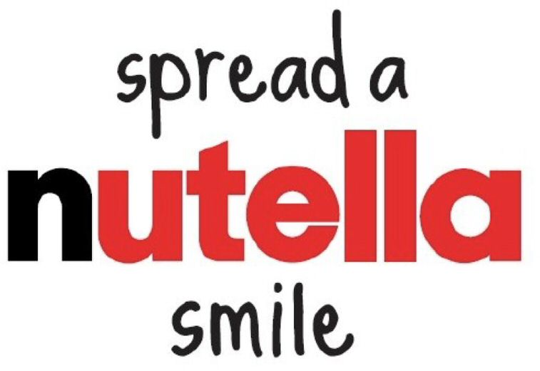 Paraqitja e markës spread a nutella smile