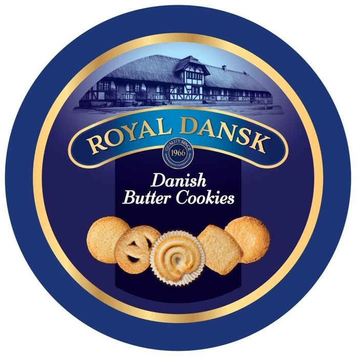 Paraqitja e markës ROYAL DANSK QUALITY SINCE 1966 Danish Butter Cookies
