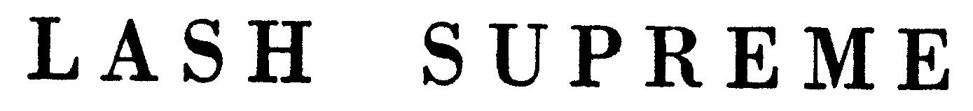 Paraqitja e markës LASH SUPREME
