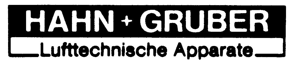 Paraqitja e markës HAHN + GRUBER Lufttechnische Apparate