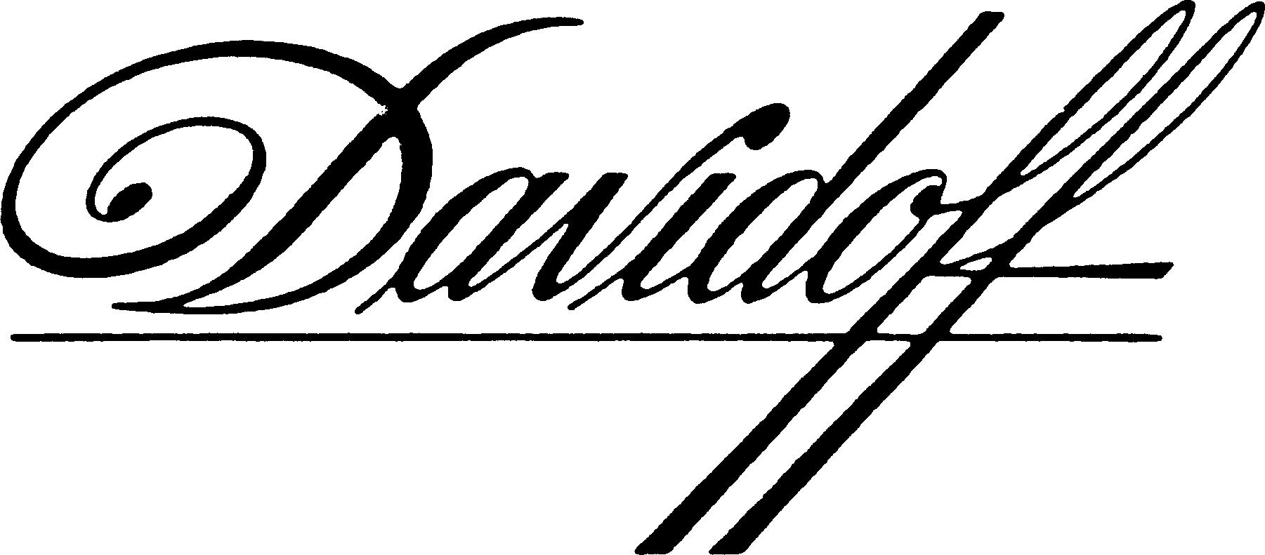 La riproduzione del marchio Davidoff