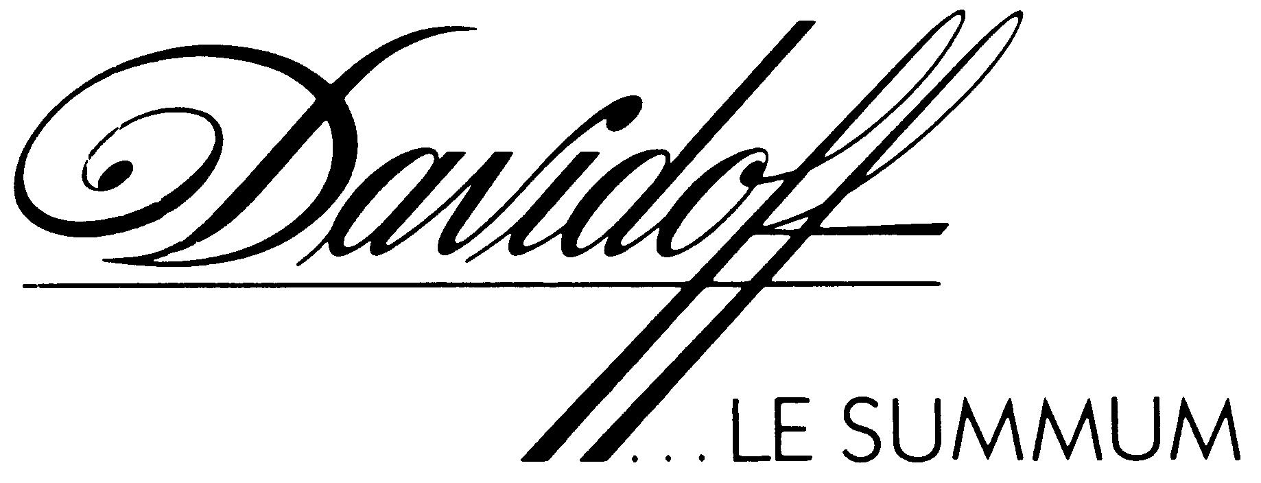 Paraqitja e markës Davidoff ... LE SUMMUM