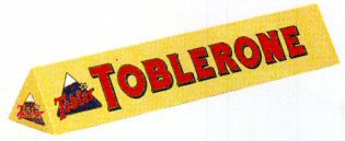 Paraqitja e markës Tobler TOBLERONE