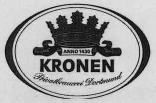 Paraqitja e markës ANNO 1430 KRONEN Privatbrauerei Dortmund