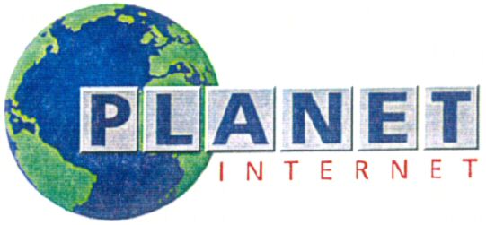 Paraqitja e markës PLANET INTERNET