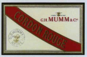 Paraqitja e markës CORDON ROUGE G.H. MUMM & Cie