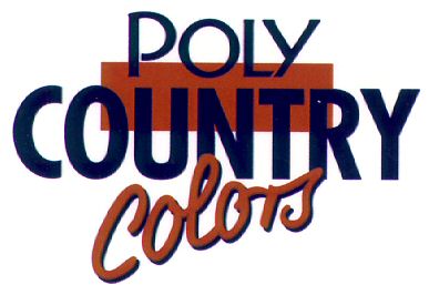 Paraqitja e markës POLY COUNTRY Colors