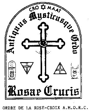 Paraqitja e markës CRO MAAT Antiquus Mysticusque Ordo Rosae Crucis ORDRE DE LA ROSE-CROIX A.M.O.R.C.
