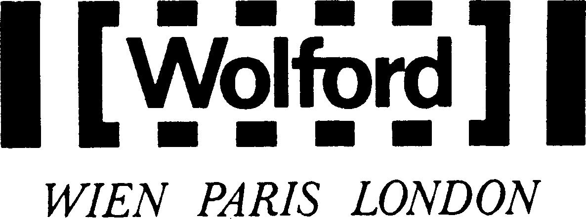 Paraqitja e markës Wolford WIEN PARIS LONDON