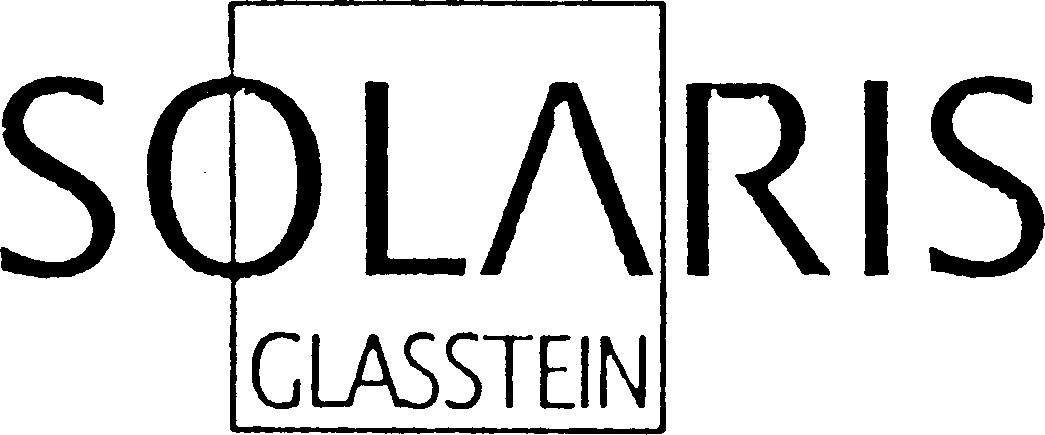 Paraqitja e markës SOLARIS GLASSTEIN