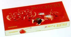 Paraqitja e markës MON CHERI FERRERO