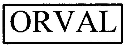 Paraqitja e markës ORVAL