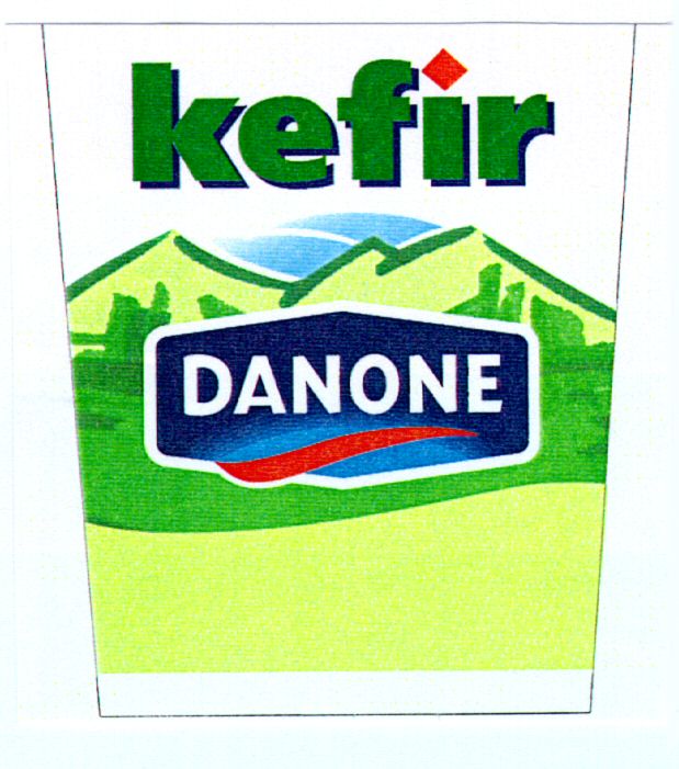 Paraqitja e markës kefir DANONE
