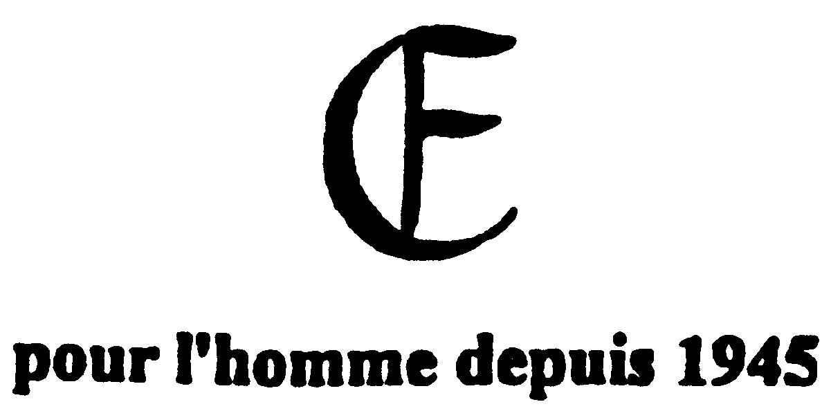 Paraqitja e markës E pour l'homme depuis 1945