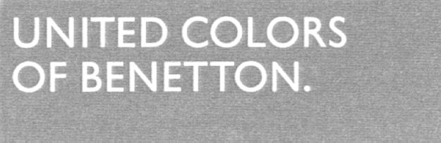 Paraqitja e markës UNITED COLORS OF BENETTON.