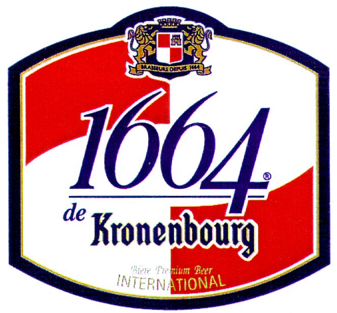 Paraqitja e markës 1664 de Kronenbourg