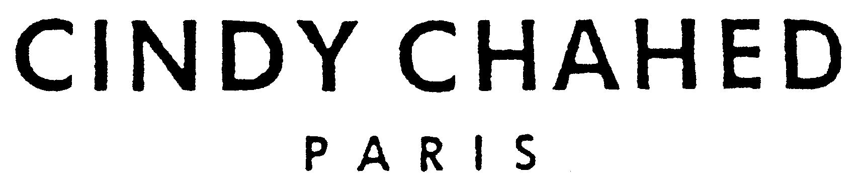 Paraqitja e markës CINDY CHAHED PARIS