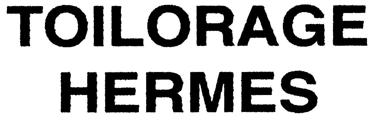 Paraqitja e markës TOILORAGE HERMES