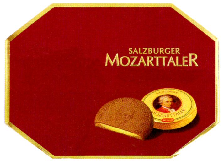 Paraqitja e markës SALZBURGER MOZARTTALER