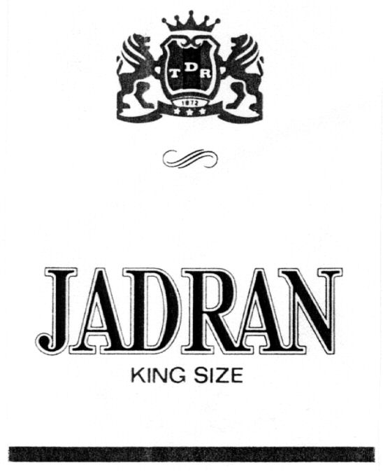 Paraqitja e markës TDR JADRAN KING SIZE