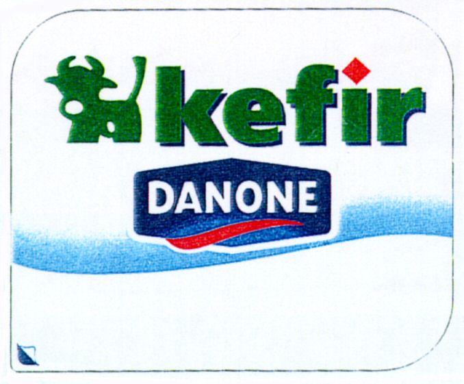 Paraqitja e markës kefir DANONE
