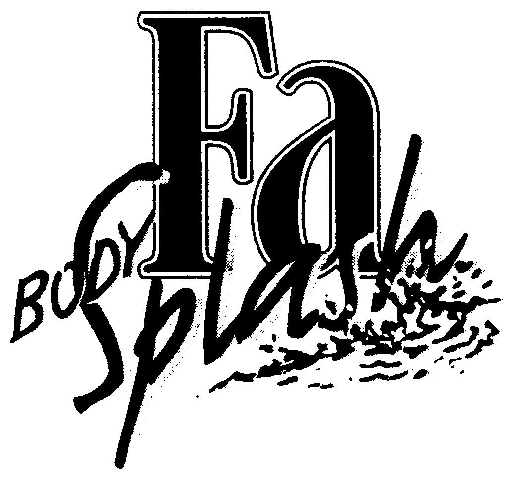 Paraqitja e markës Fa Splash BODY