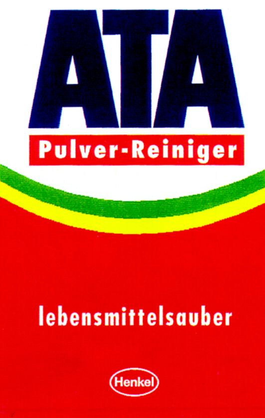 Paraqitja e markës ATA Pulver-Reiniger lebensmittelsauber Henkel
