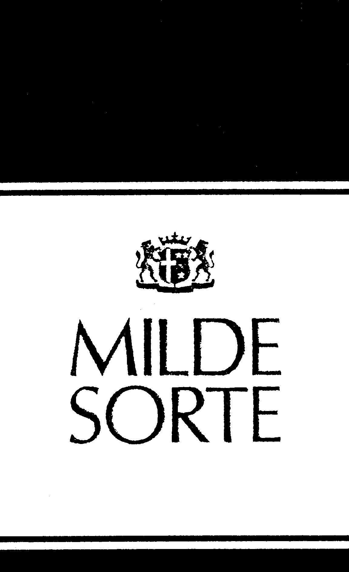 Paraqitja e markës MILDE SORTE