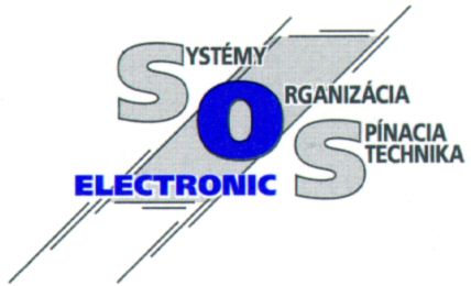 Paraqitja e markës SOS SYSTEMY ORGANIZACIA SPINACIA TECHNIKA ELECTRONIC