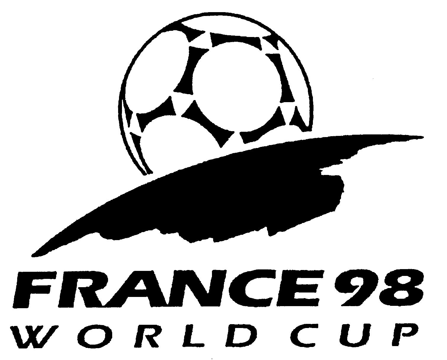 Paraqitja e markës FRANCE 98 WORLD CUP