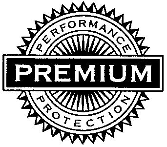 Paraqitja e markës PREMIUM PERFORMANCE PROTECTION