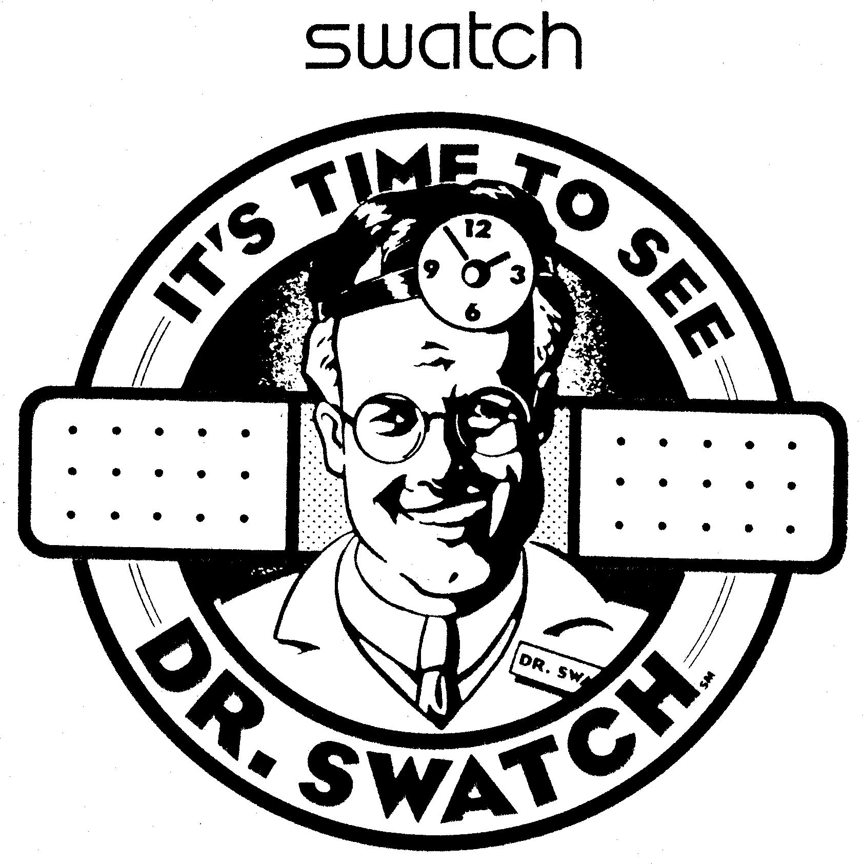 Paraqitja e markës swatch IT'S TIME TO SEE DR. SWATCH