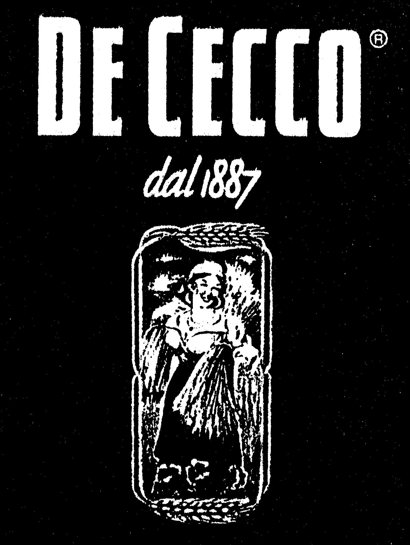 Paraqitja e markës DE CECCO dal 1887